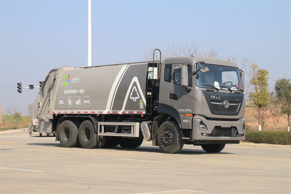18方20方壓縮垃圾車(chē)-東風(fēng)天龍國(guó)六18方20方壓縮式垃圾車(chē)廠家價(jià)格(北京牌色)